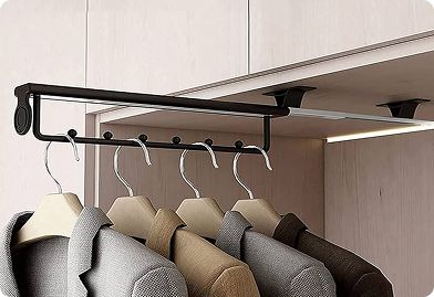 Pull-Out Hanging Rods