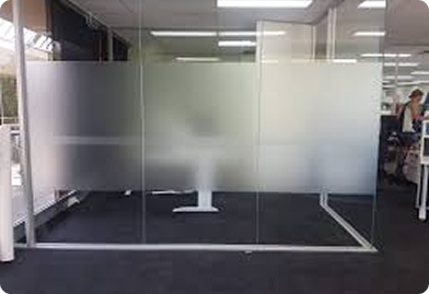Frosted Glass Panels