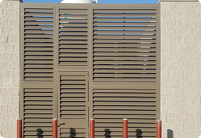 Louvered Panels