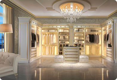 Luxury Walk-In Closets