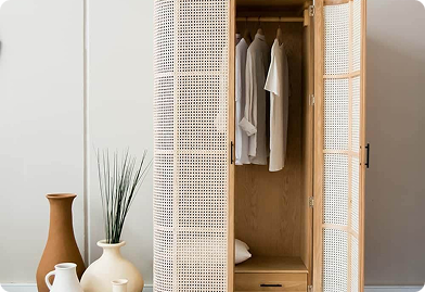 Single Unit Free-Standing Wardrobes