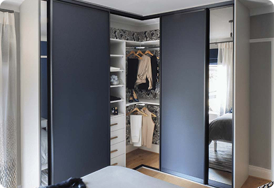 Corner Sliding Door Wardrobes