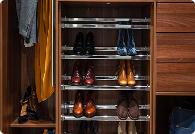 Wardrobes with Shoe Racks