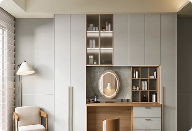 Wardrobes with Desk or Vanity Combo