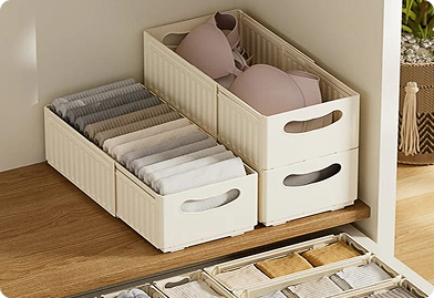 Flexible Storage Bins