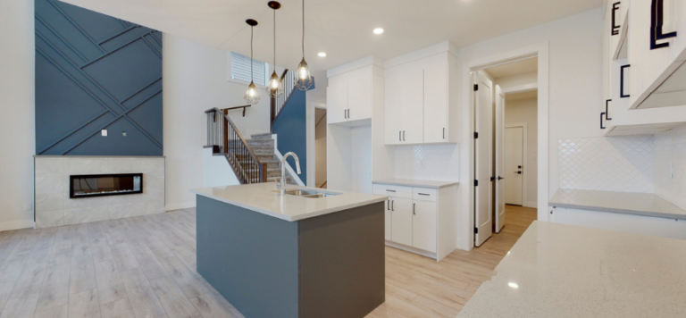 Eliminating Visual Noise With Handleless Modern Cabinetry in Red Deer