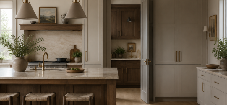 How to Design a Luxury Scullery with Custom Kitchen Cabinets in Edmonton